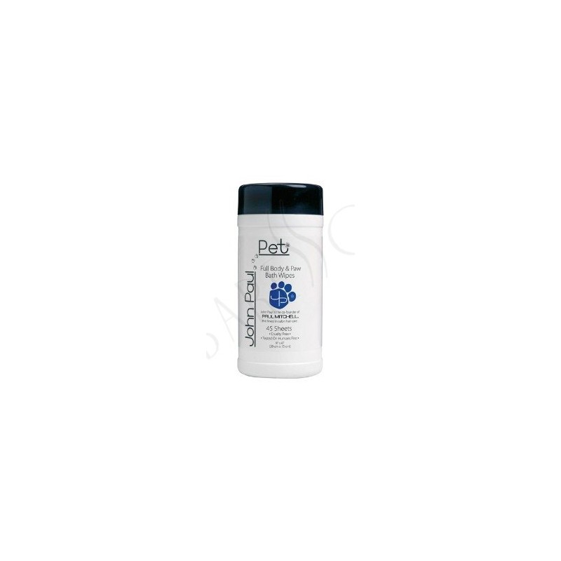 John Paul Pet Full Body & Paw Wipes 45st