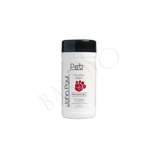John Paul Pet Pet Eye & Ear Wipes 45st