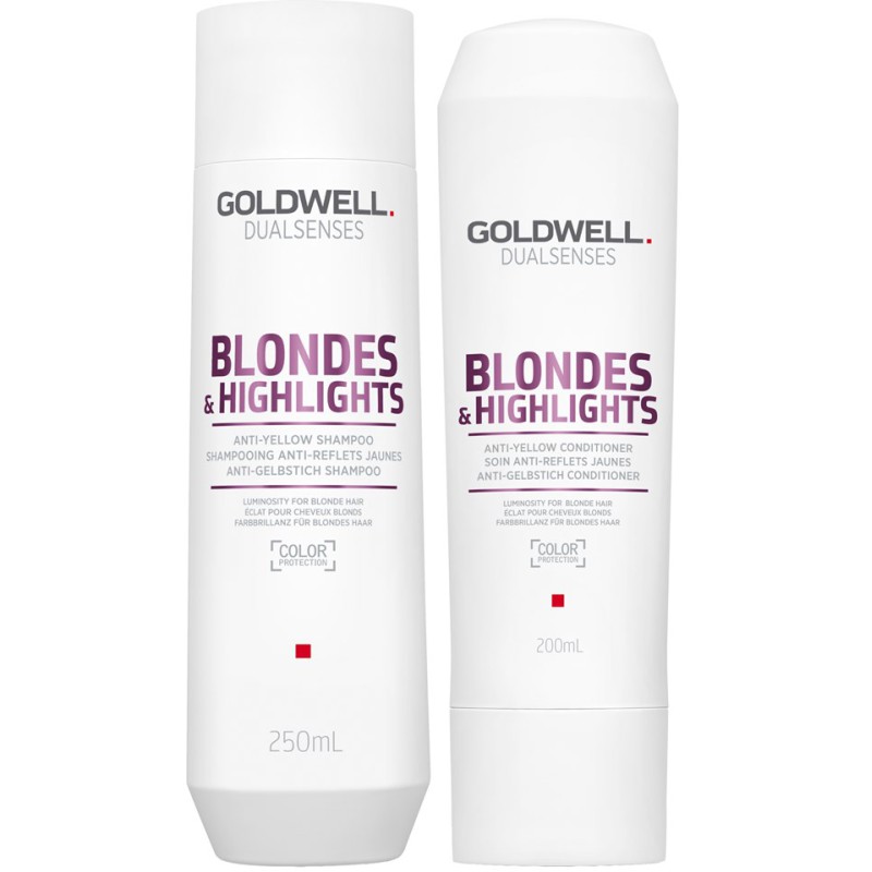 Goldwell Dualsenses Blondes & Highlights Shampoo + Conditioner Duo
