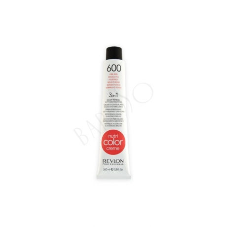 Revlon Professional Nutri Color Creme 600 Fire Red Tube 100ml