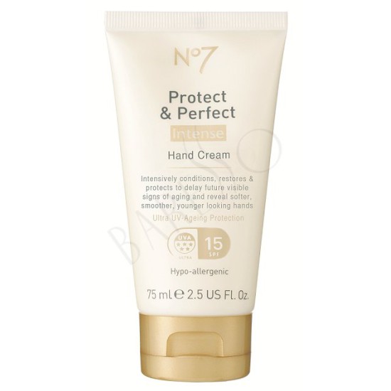 Boots No7 Protect & Perfect Intense Overnight Revitalising Hand Treatment 75ml
