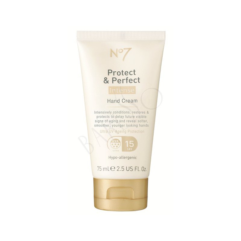 Boots No7 Protect & Perfect Intense Day Hand Cream 75ml Boots No7 Protect & Perfect Intense Day Hand Cream 75ml