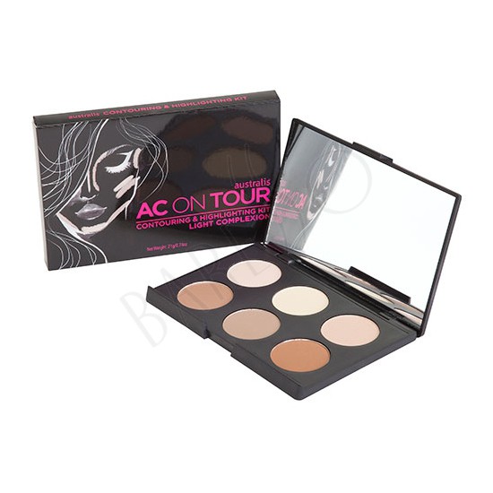 AUSTRALIS AC On Tour Contouring & Highlighting Kit - Light