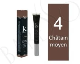 K Pour Karité Organic Hair Mascara - 4 Medium Brown