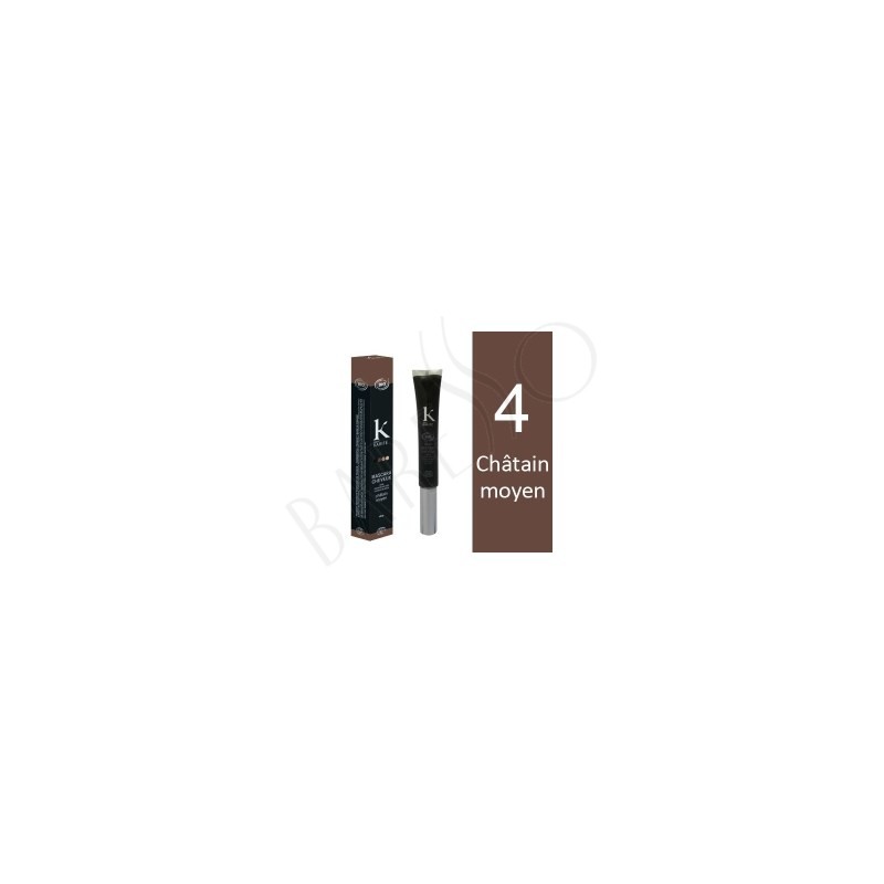 K Pour Karité Organic Hair Mascara - 4 Medium Brown K Pour Karité Organic Hair Mascara - 4 Medium Brown