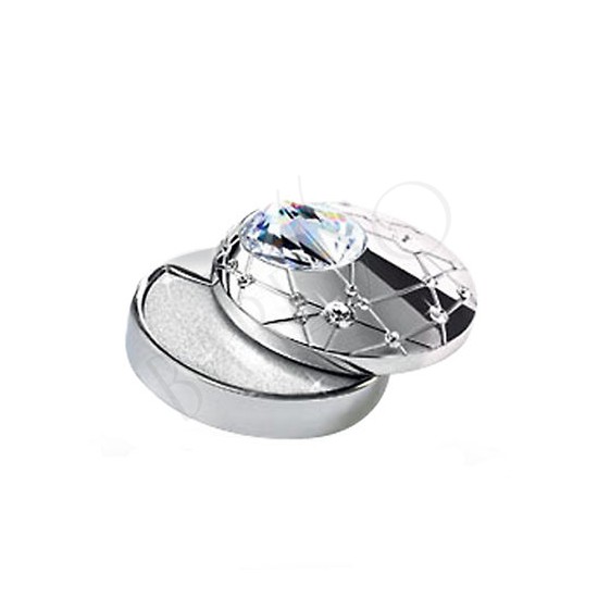 Aura By Swarovski Bijou De Maquillage Crystal Touch Argent Scintillant