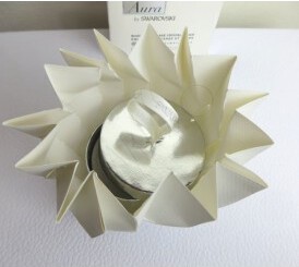 Aura By Swarovski Bijou De Maquillage Crystal Touch Argent Scintillant
