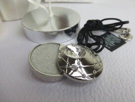 Aura By Swarovski Bijou De Maquillage Crystal Touch Argent Scintillant