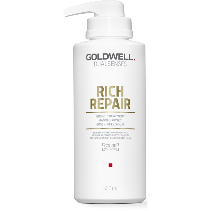Goldwell Dualsenses Rich Repair 60sec Treatment 500ml Goldwell Dualsenses Rich Repair 60sec Treatment 500ml