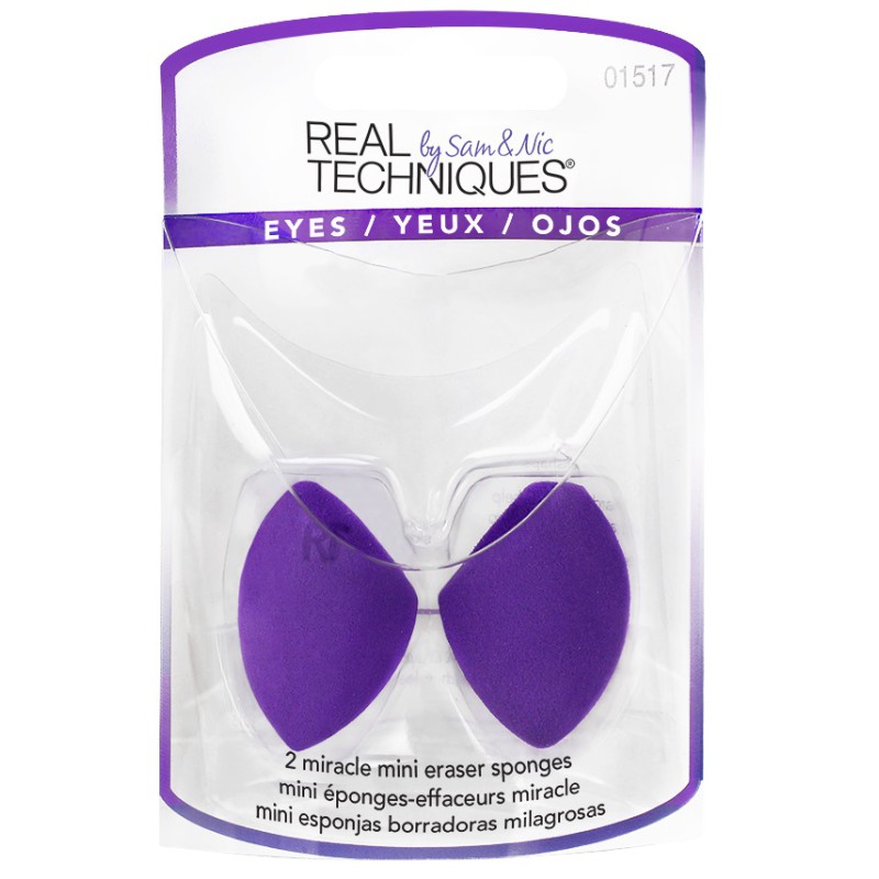 Real Techniques Miracle Mini Eraser Sponge 2-pack Real Techniques Miracle Mini Eraser Sponge 2-pack