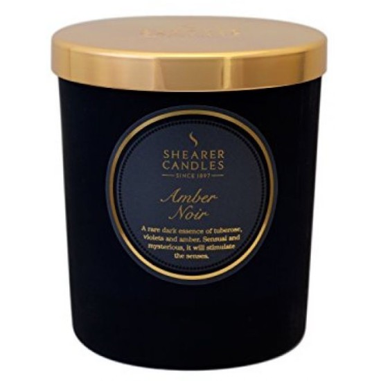 Shearer Candle In Jar Amber Noir 35h