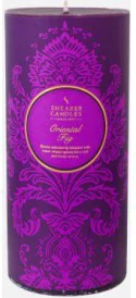 Shearer Candle Pillar Candle Oriental Fig 100h
