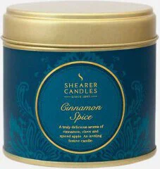 Shearer Candles Large Tin Cinnamon Spice 40h