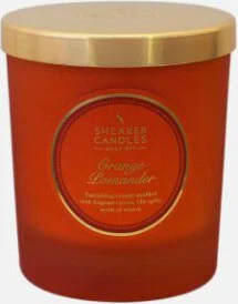 Shearer Candles Orange Pomander Jar With Lid Candle 30h