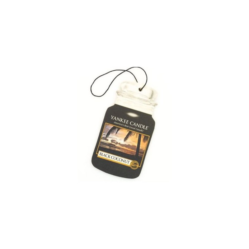 Yankee Candle Car Jar Black Coconut Yankee Candle Car Jar Black Coconut