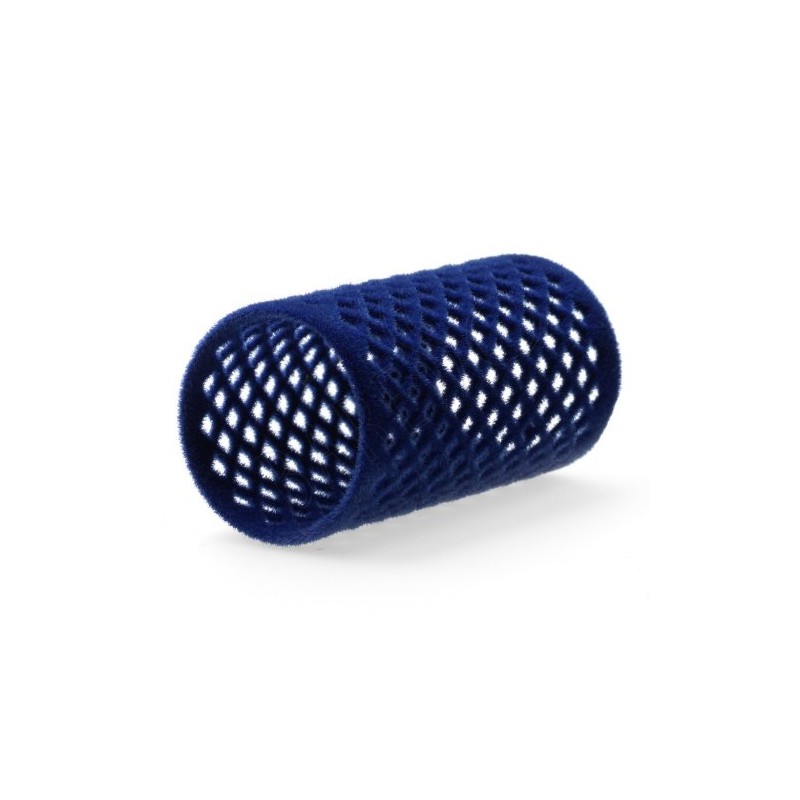 Flock curler blue 36 mm