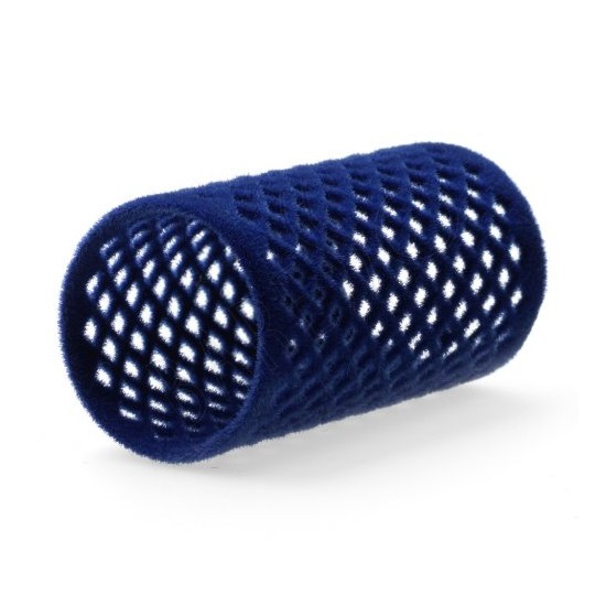 Flock curler blue 36 mm