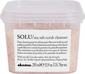 Davines SOLU sea salt scrub cleanser 250ml