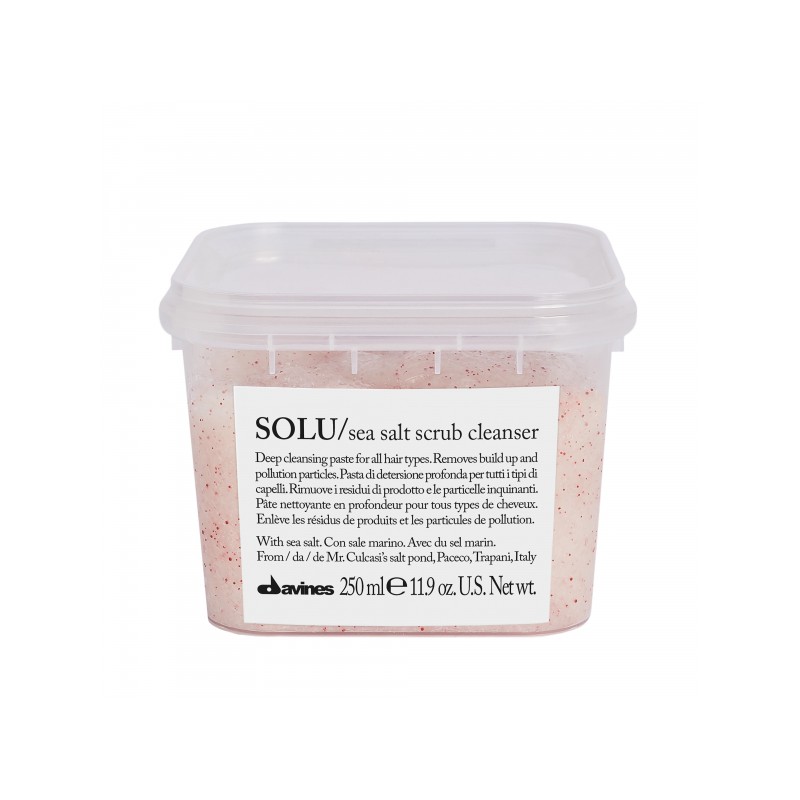 Davines SOLU sea salt scrub cleanser 250ml Davines SOLU sea salt scrub cleanser 250ml