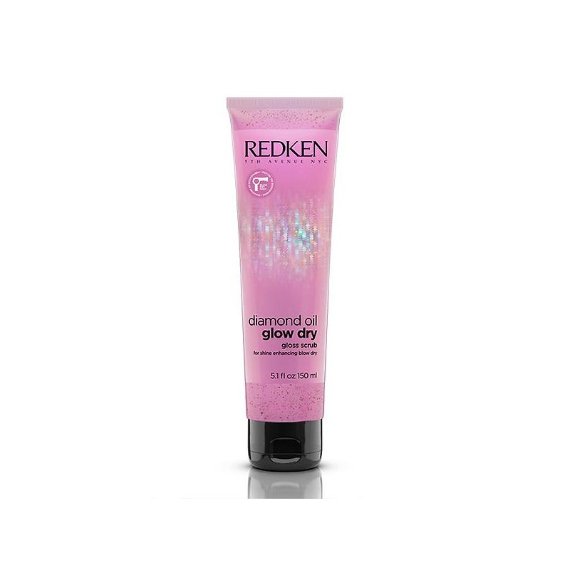 Redken Diamond Oil Glow Dry Gloss Scrub 150ml Redken Diamond Oil Glow Dry Gloss Scrub 150ml