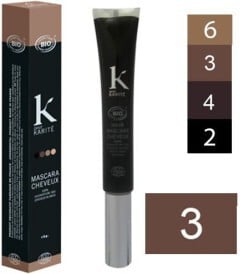 K Pour Karité Organic Hair Mascara - 3 Dark brown