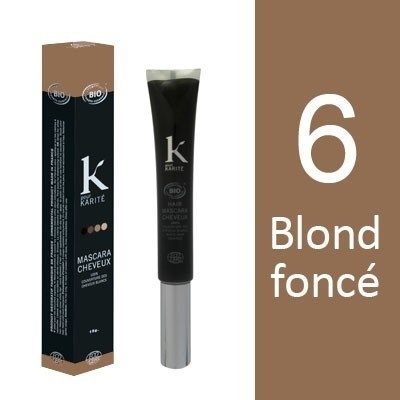 K Pour Karité Organic Hair Mascara - 6 Dark Blond