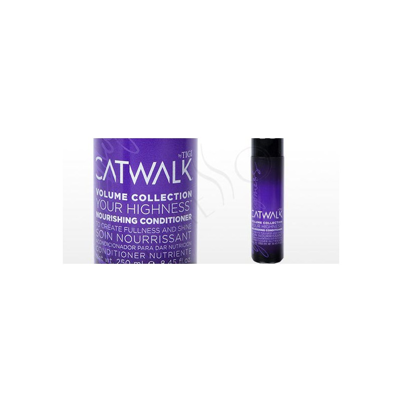 Tigi Catwalk Your HighnessVolume Nourishing Conditioner 250ml Tigi Catwalk Your HighnessVolume Nourishing Conditioner 250ml