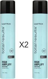 Matrix Total Results High Amplify Proforma Hair Spray 400ml x2 (2)