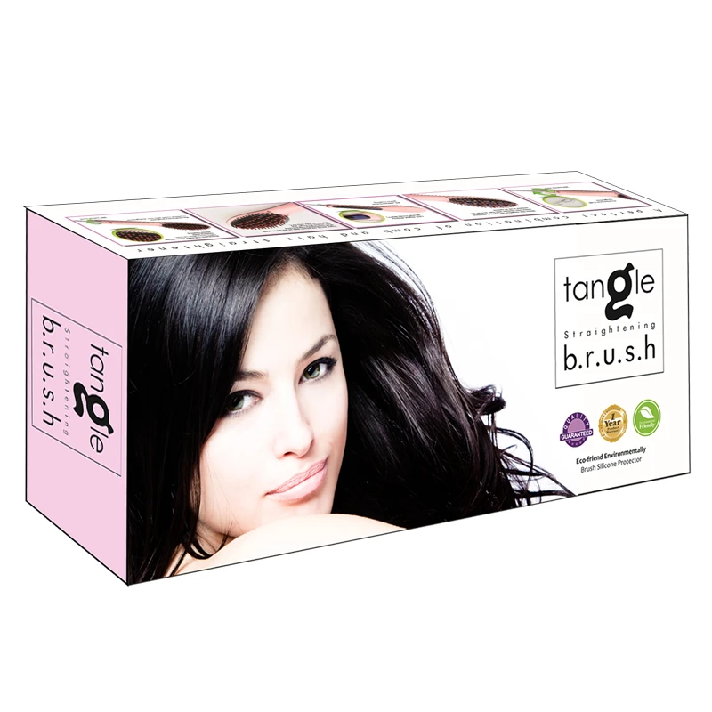 Tanglefree Straightener Brush