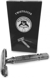 Beard Monkey TwistRazor Silver inkl 1 blad