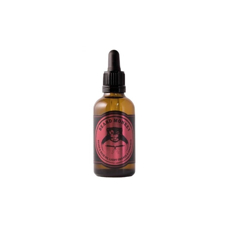 Beard Monkey Hair & Beard Oil Orange & Cinnamon 50ml Beard Monkey Hair & Beard Oil Orange & Cinnamon 50ml