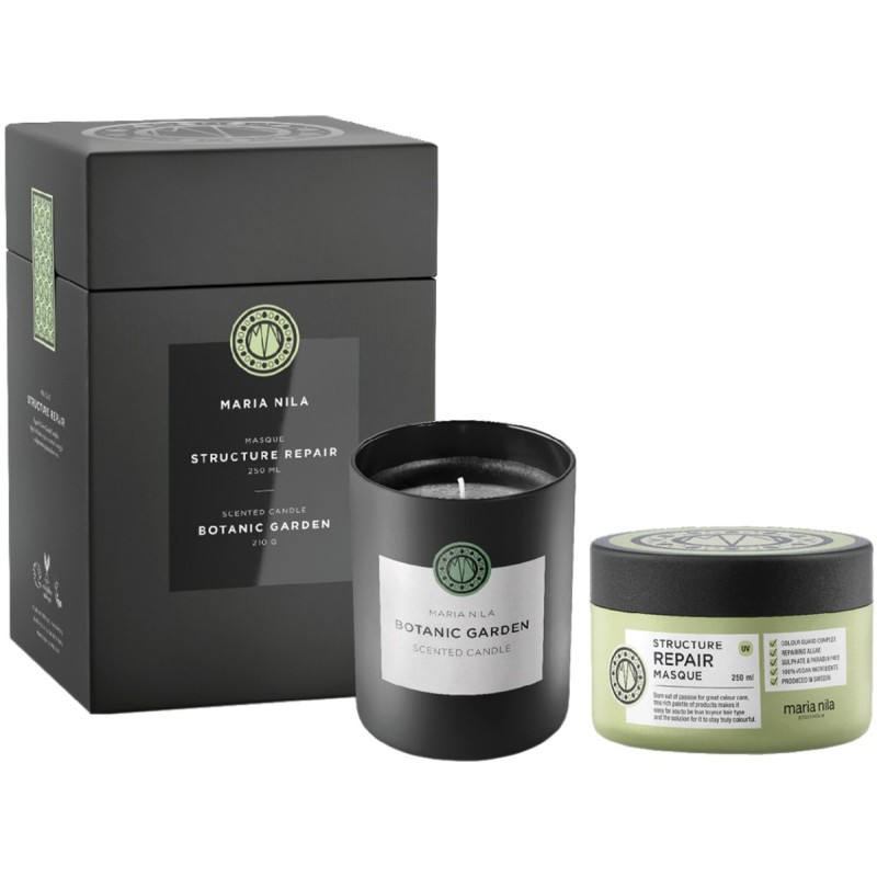 Maria Nila Box Repair Masque + Botanic Candle Maria Nila Box Repair Masque + Botanic Candle