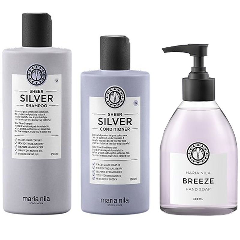 Maria Nila Silver + Breeze Holiday Box Maria Nila Silver + Breeze Holiday Box