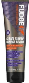 Fudge Clean Blonde Damage Rewind Violet Shampoo 250ml