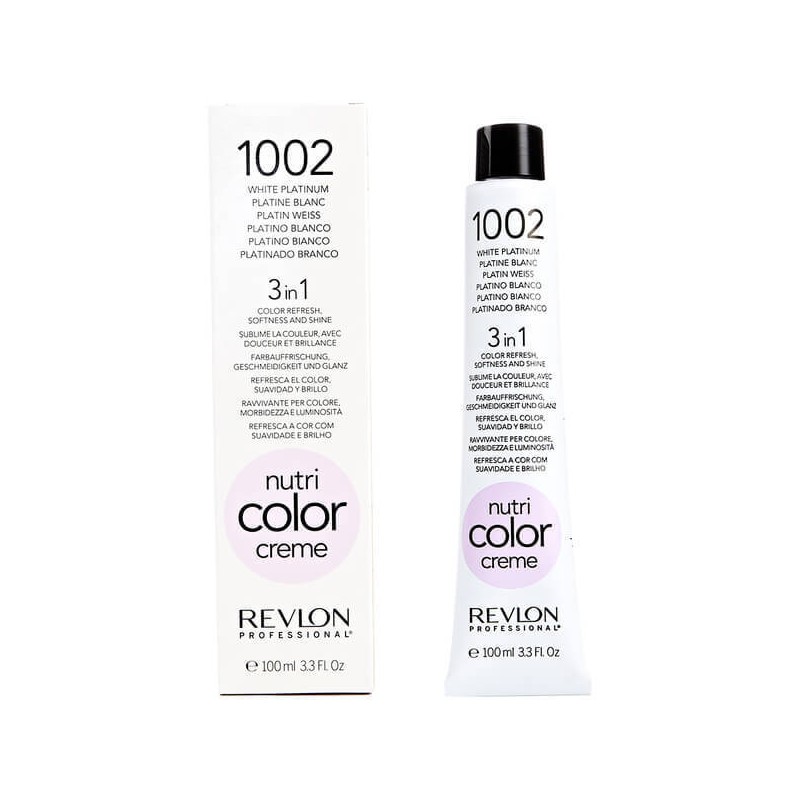 Revlon Professional Nutri Color Creme 1002 White Platinum Tube 100ml
