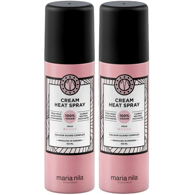 Maria Nila Style & Finish Cream Heat Spray 150ml x2