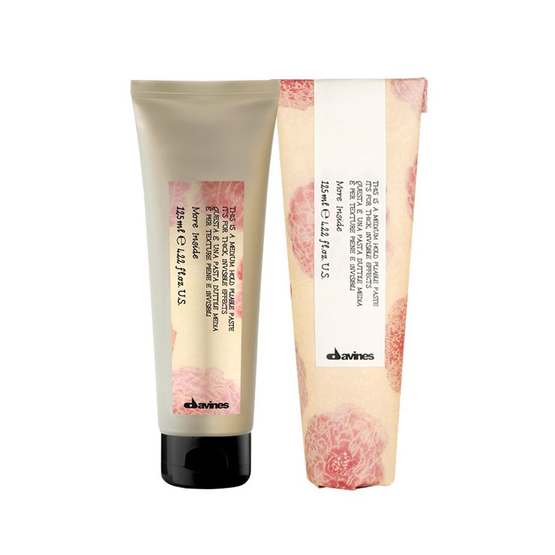 Davines More Inside Medium Hold Pliable Paste 125ml Davines More Inside Medium Hold Pliable Paste 125ml