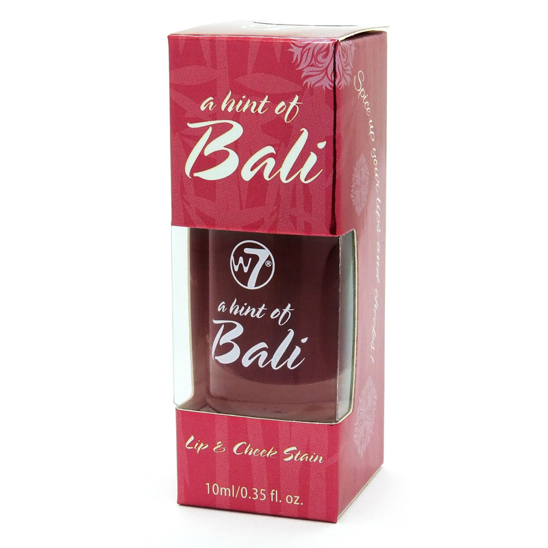 W7 Lip & Cheek Stain - A Hint Of Bali 10ml W7 Lip & Cheek Stain - A Hint Of Bali 10ml