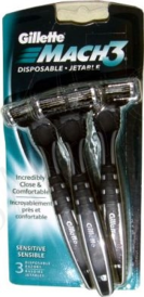 Gillette Mach3 Disposable Razors 3’s