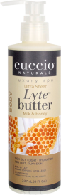 Cuccio Naturalé Lyte Butter Ultra Sheer - Milk & Honey