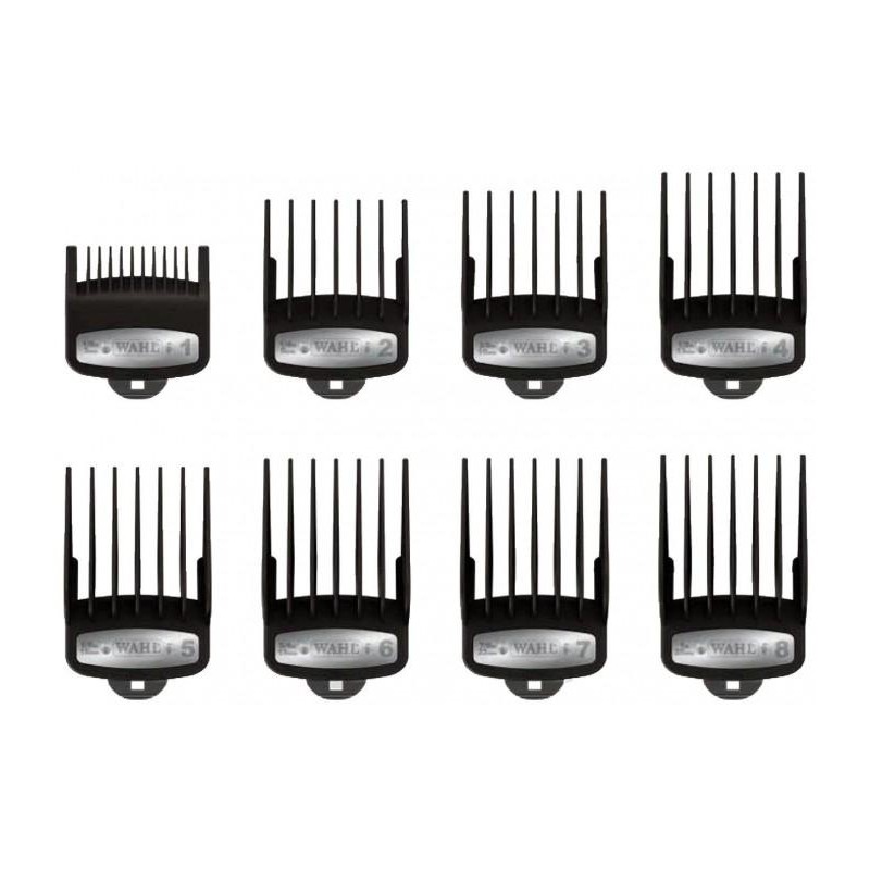 Wahl - Premium Cutting Guides 8pcs Wahl - Premium Cutting Guides 8pcs