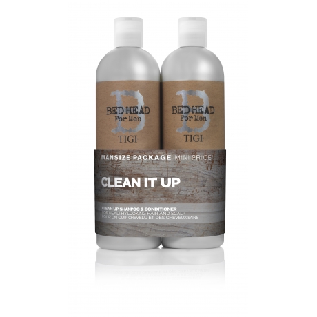 TIGI Tweens For Men clean Up. 2x750ml Scandi TIGI Tweens For Men clean Up. 2x750ml Scandi