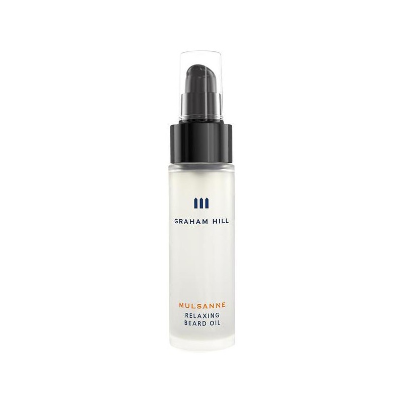 Graham Hill Mulsanne Relaxing Beard Oil 30ml Graham Hill Mulsanne Relaxing Beard Oil 30ml