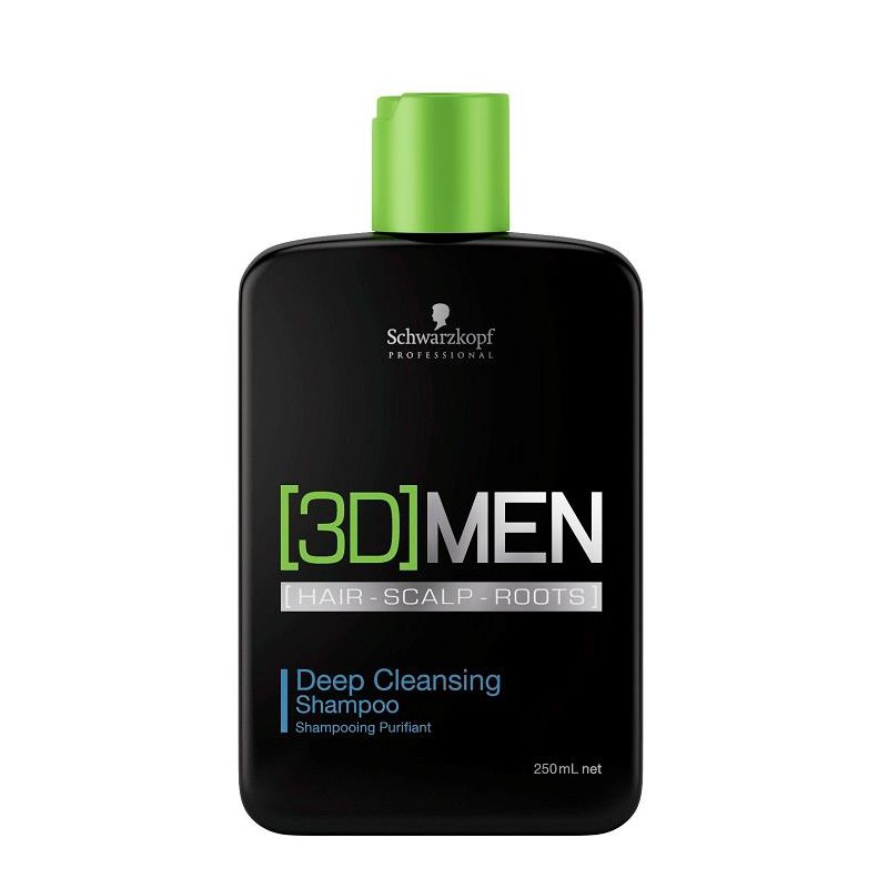 Schwarzkopf 3D Men Deep Clean Shampoo 250ml Schwarzkopf 3D Men Deep Clean Shampoo 250ml