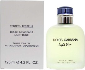 light blue intense tester