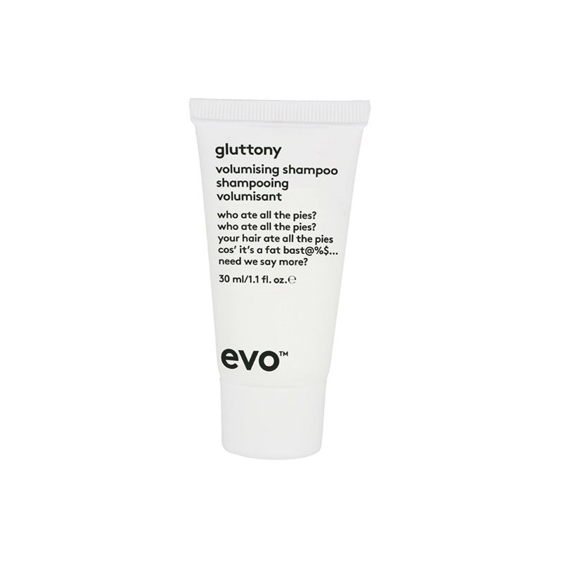 Evo Gluttony Shampoo Mini 30ml Evo Gluttony Shampoo Mini 30ml