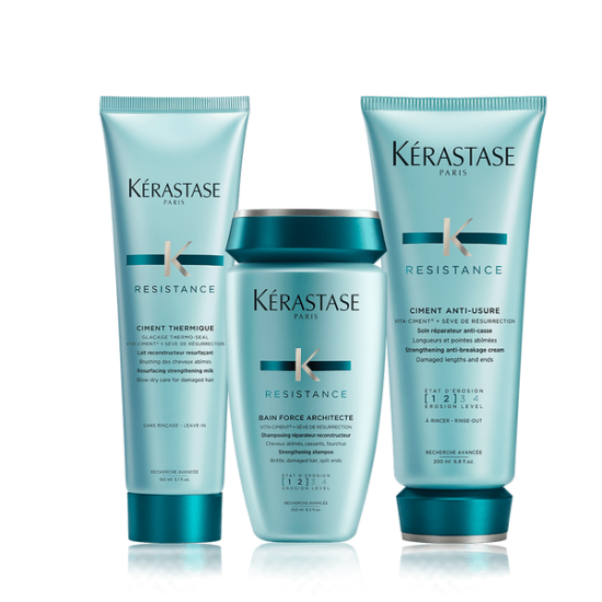 Kerastase- Architecte Trio Bain + Ciment + Anti Usure