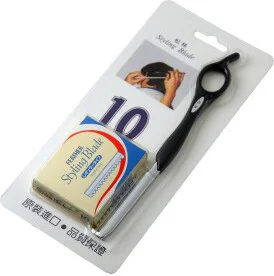 Styling razor with 10 blades