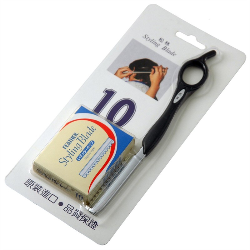 Styling razor twist with 10 blades