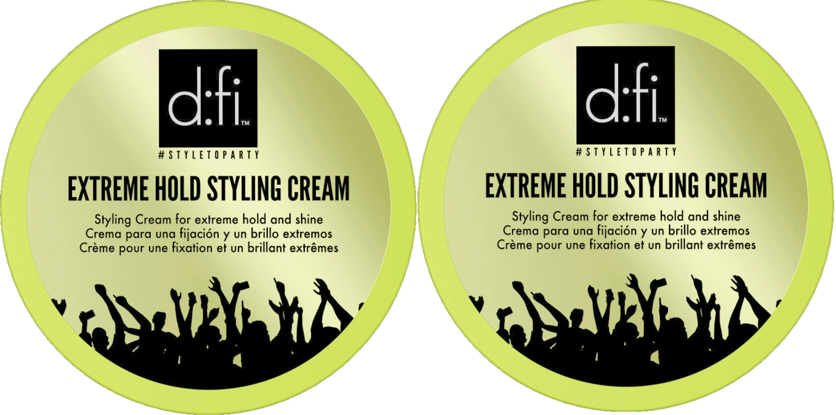 D:fi Extreme Hold Styling Cream 2x 150g